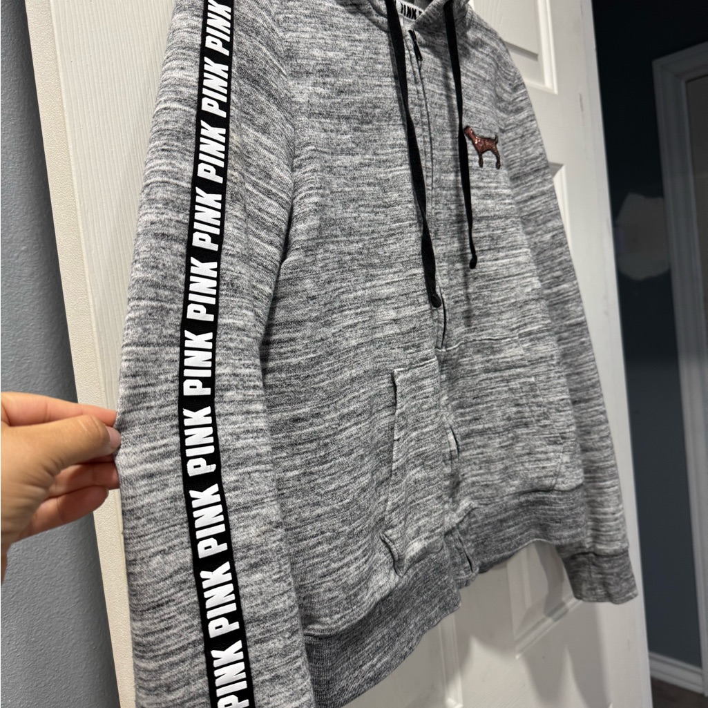 Victoria's Secret Pink Gray Hoodie